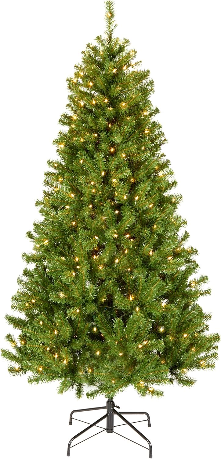 national tree company 6ft pre-lit north valley spruce, main product view