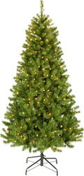 national tree company 6ft pre-lit north valley spruce, main product view