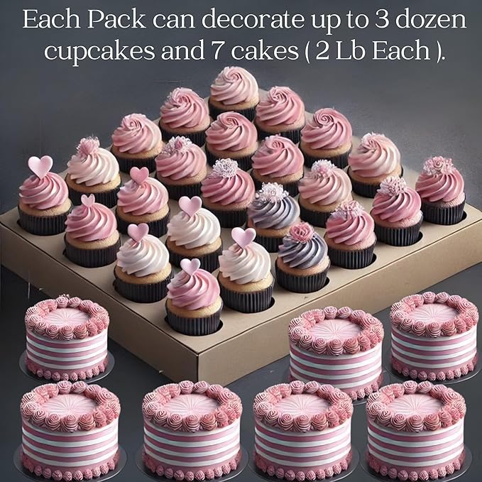 Confect Sprinkles – 5 Pack Assorted Cake Decorating Mix (Yellow & Pearl Dragees, Hot Pink Jimmies, Sparkling Gold Sugar) – Celebration Spring & Summer Sprinkles - Festive Toppings for Cakes, Cupcakes, Cookies, Birthday Parties – Vegan, Gluten-Free, Nut...