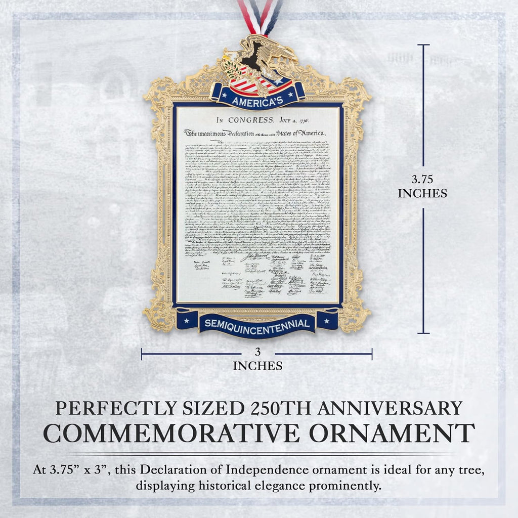 Official Commemorative Ornament of America’s 250th Anniversary | 2026 White House Christmas Collection