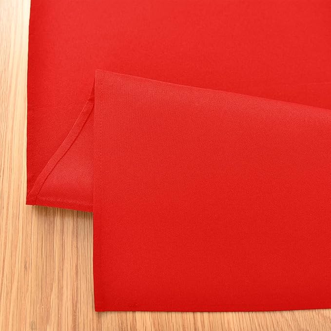 Farmhouse Red Table Runner Small Short Table Runners 36 Inches Coffee Table Runner for Dresser Living Room Bedroom Holiday Party Banquet 12X36 Inch