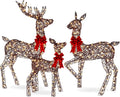 best choice products 6.5ft 3-piece large lighted christmas, main product view
