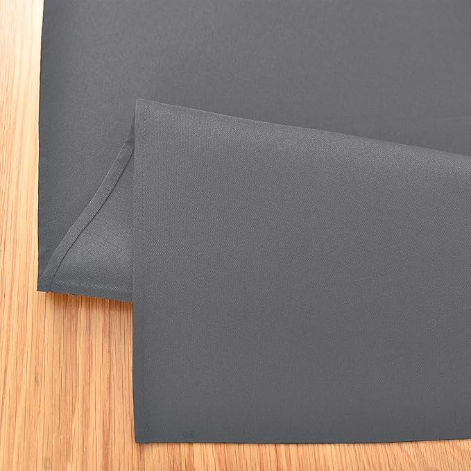 Farmhouse Grey Table Runner Dining Table Runners 72 Inches Long Coffee Table Runner for Dresser Living Room Bedroom Holiday Party Banquet 12X72 Inch