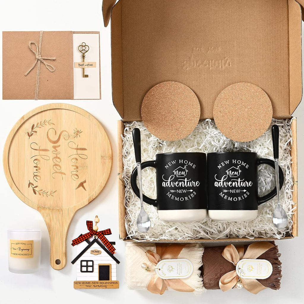 YHRJWN 13 Pcs House Warming Gifts New Home, New Home Gift Ideas, Housewarming Gift for Homeowners Women Men Friends, Closing Gifts for House Buyers