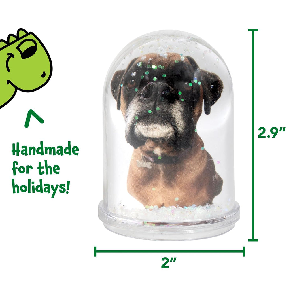 READY 2 LEARN Christmas Crafts, Design Your Own Snow Globes, Set of 4 | Christmas Snow Globes for Kids, Customizable Holiday Decorations