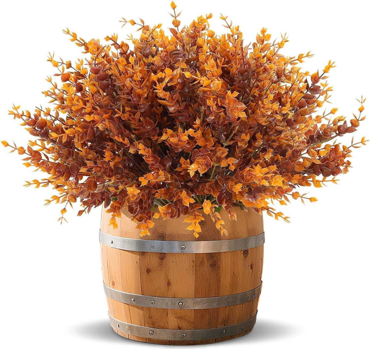 12 bundles artificial fall flowers for outdoors fall, main product view
