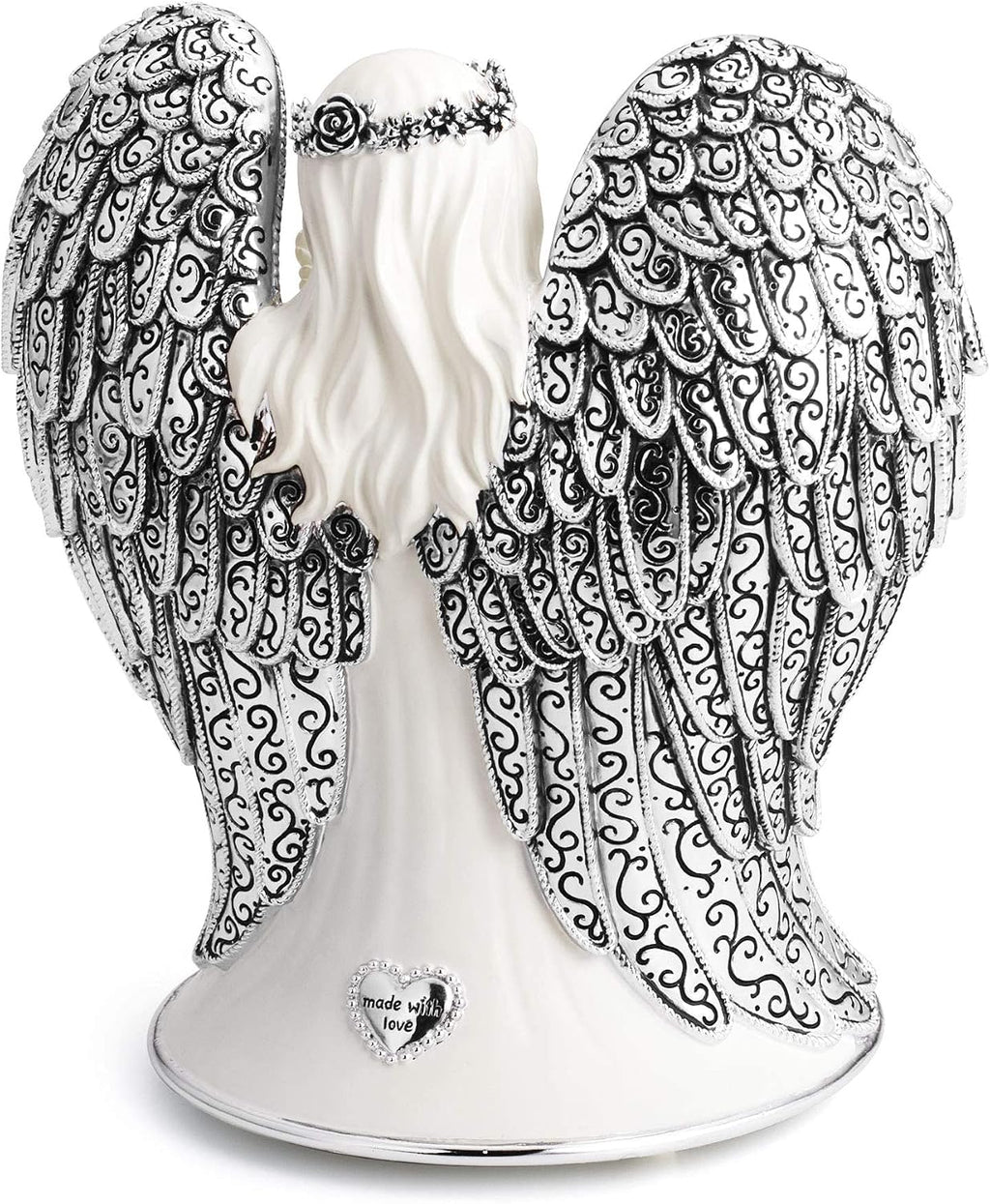 THINGS REMEMBERED Engraved Religous Guardian Angel Musical Snow Globe, Plays Pachelbel's Canon Music, Add Picture, Beautiful and Unique Gift (Free Customization)