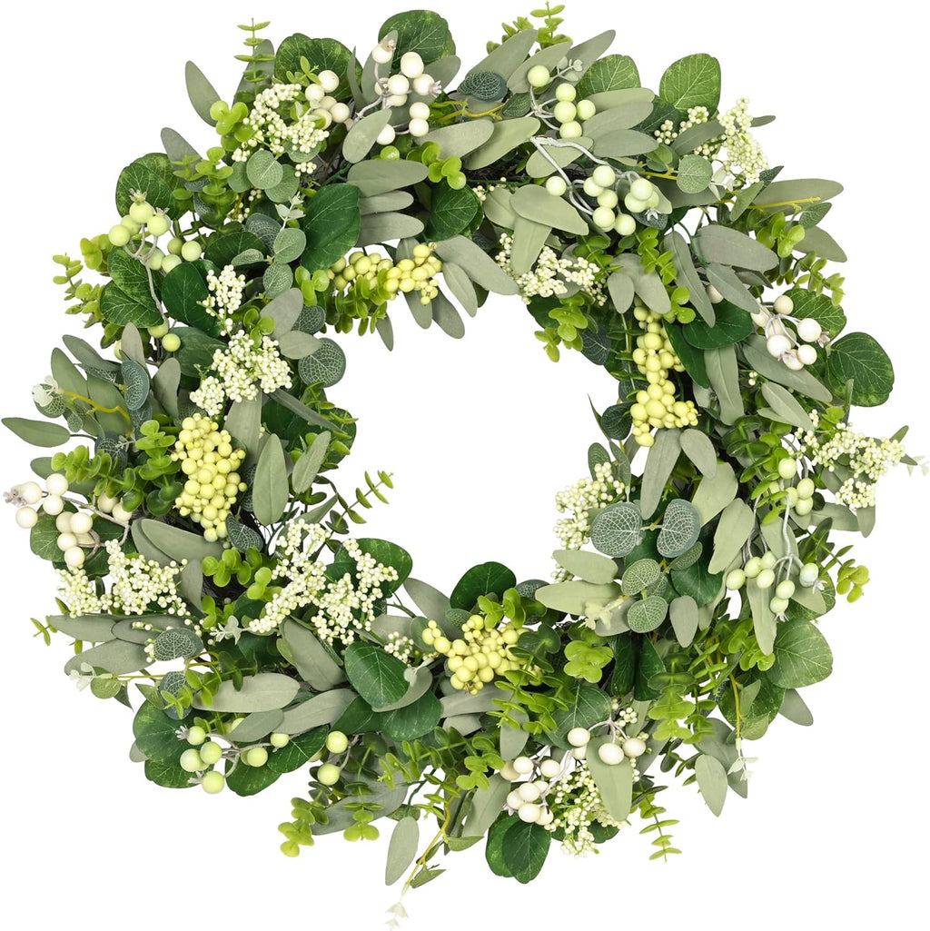 vlorart 24-26 inch artificial spring summer greenery christmas, main product view