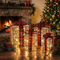 lighted box decorations outdoor – plug-in 40 led, main product view
