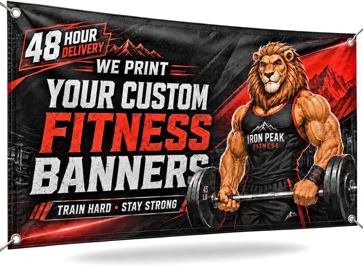We Printing Your Banner - Personalized - Full UV Color - HD, 3ft x 6ft