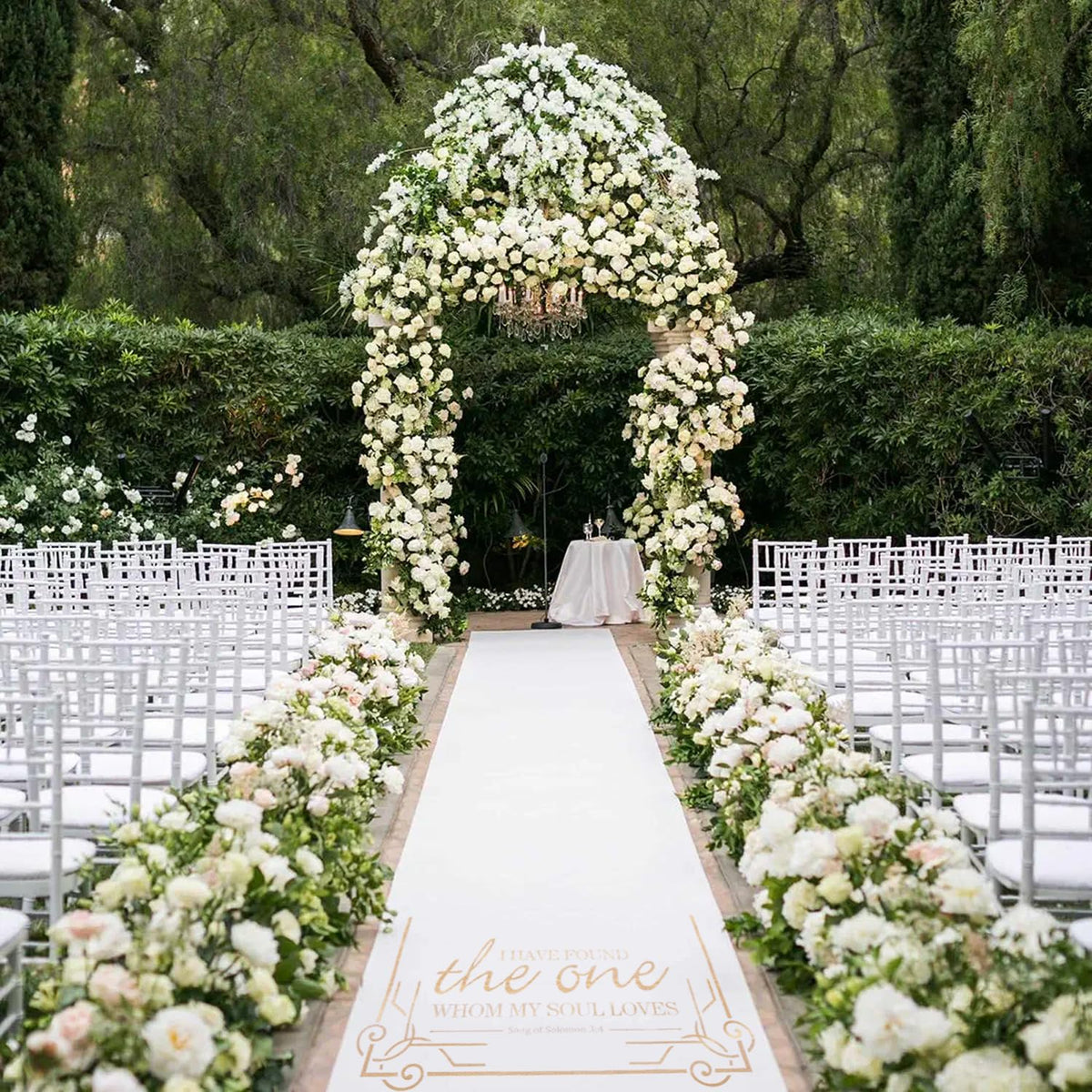 Thickened Aisle Runner, Gold, 3x100 Feet