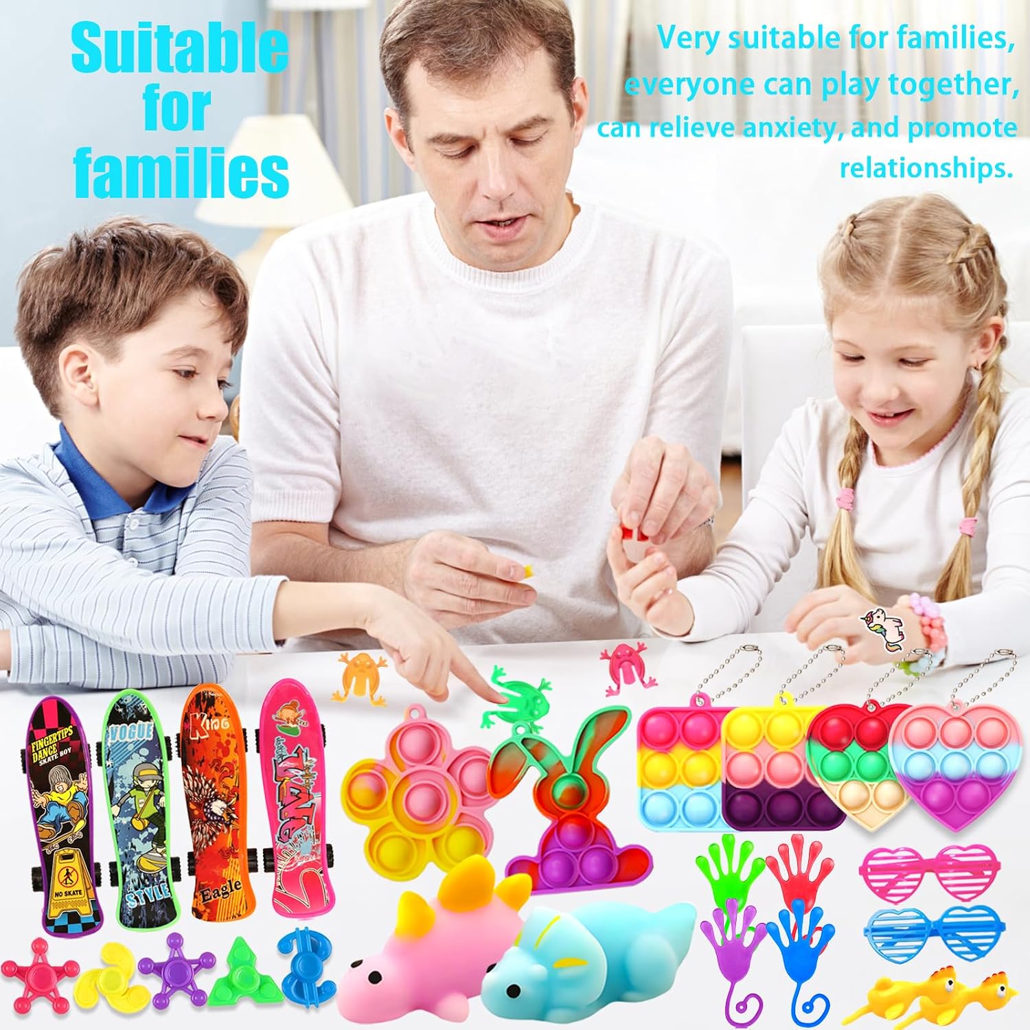 180 Party Favors for Kids, Fidget Toys Bulk, Treasure Box Toys for Classroom Prizes, Goodie Bag Stuffers Pinata Fillers, Carnival Birthday Stocking Stuffers for Boys Girls, Prize Box Toy