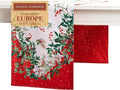 Maison d' Hermine Table Runner 100% Cotton Double Layer Table Runners 108 inches Long for Thanksgiving Christmas Decorations Home Kitchen Dining Party Wedding (Noel, 14.5" x 108")