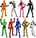 t13 action figure set,multi-jointed 3d printed dummy robot, main product view