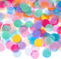 Outus 1 Inch Multicolor Round Tissue Confetti (3.5 oz)