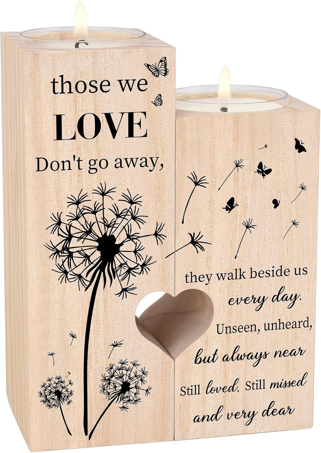 Sympathy Gifts for Loss of Loved One, Bereavement Candle Holders | Condolence Gift, Memorial Gifts for Mother Father Grandma Grandpa Aunt