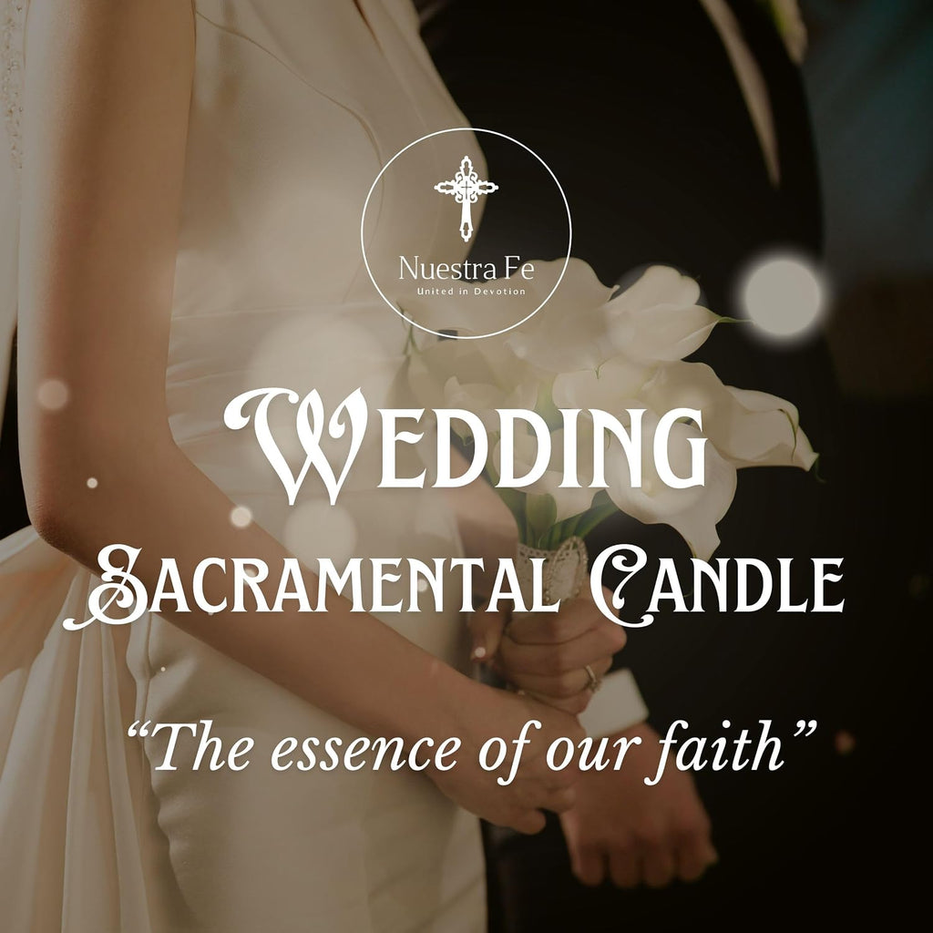 Authenthic Unity Candles for Wedding Ceremony Set Made by Mexican Artisans at La Villa de Guadalupe | Wedding Candles for Ceremony | Unity Candle Set | Memorial Candle for Weddin Ceremony