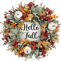 26 inch large fall wreaths for front door, main product view