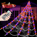 halloween decorations outdoor, 200 led halloween giant spider, main product view