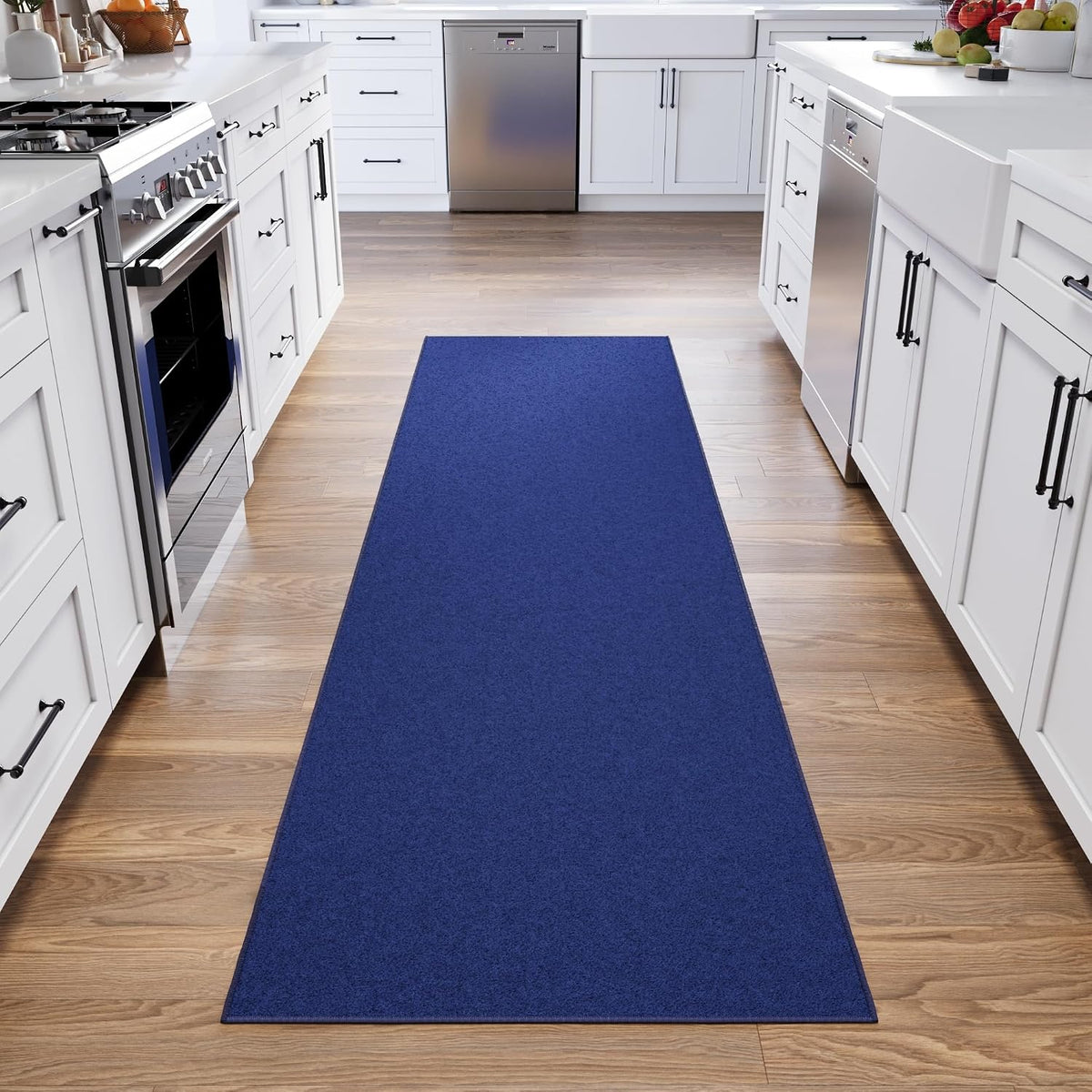 Ottomanson 3x10 Hallway Runner Rug – Non-Slip Kitchen Rugs