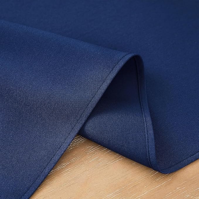 2 Pack Navy Blue Small Short Table Runner 12 x 24 Inch Solid Color Runners Coffee Table Dresser for Daily Party Home Decoration