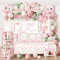 one silly goose birthday decor girl, silly goose, main product view