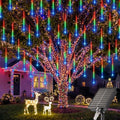 brightown solar meteor shower lights, 16 tubes 384, main product view