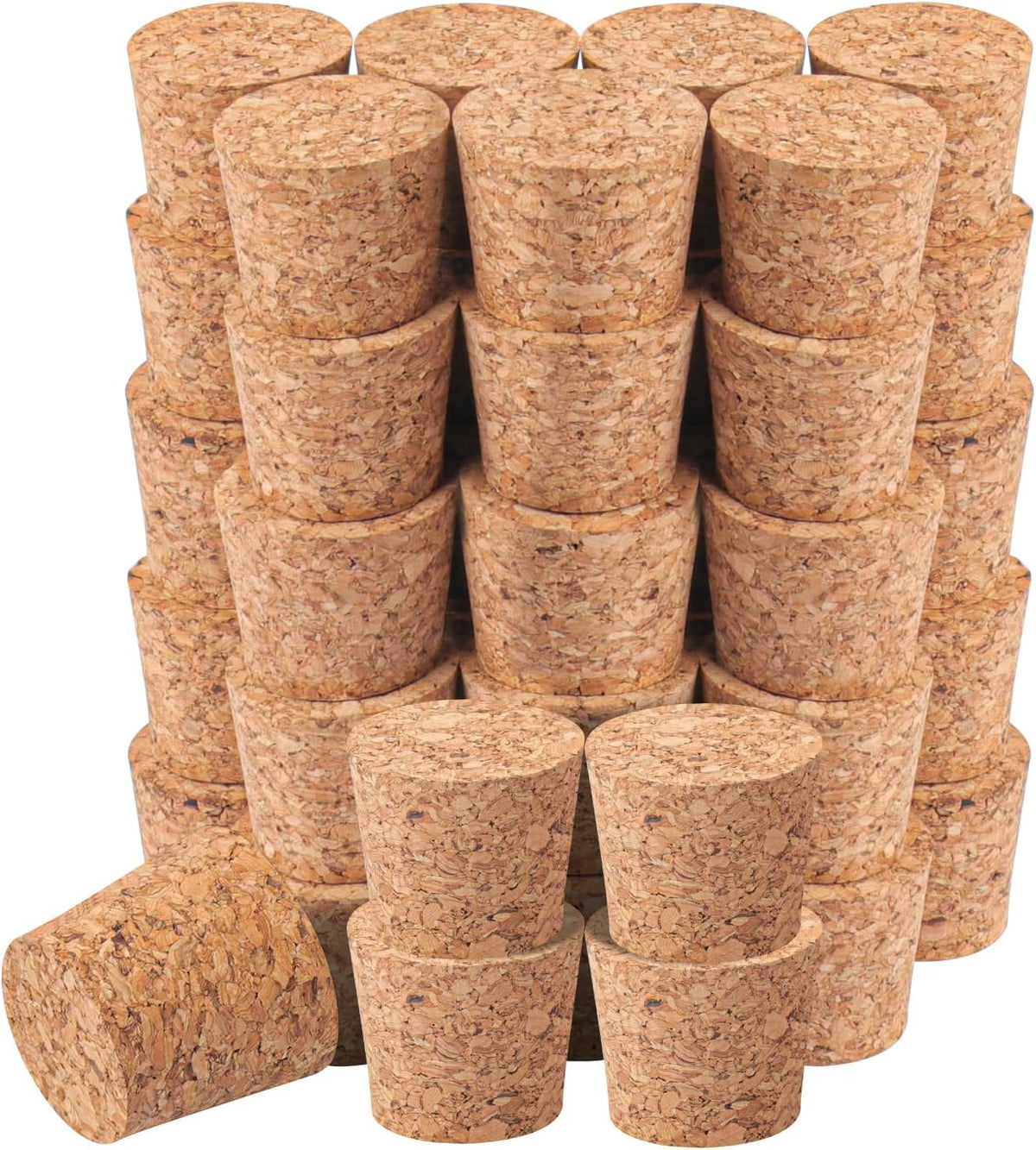 40 Pack 1.73 Inch Wine Bottle Cork Stoppers, Jar Stoppers, Cork Plugs for Bot...