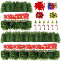 250ft christmas green garland flower for christmas and, main product view