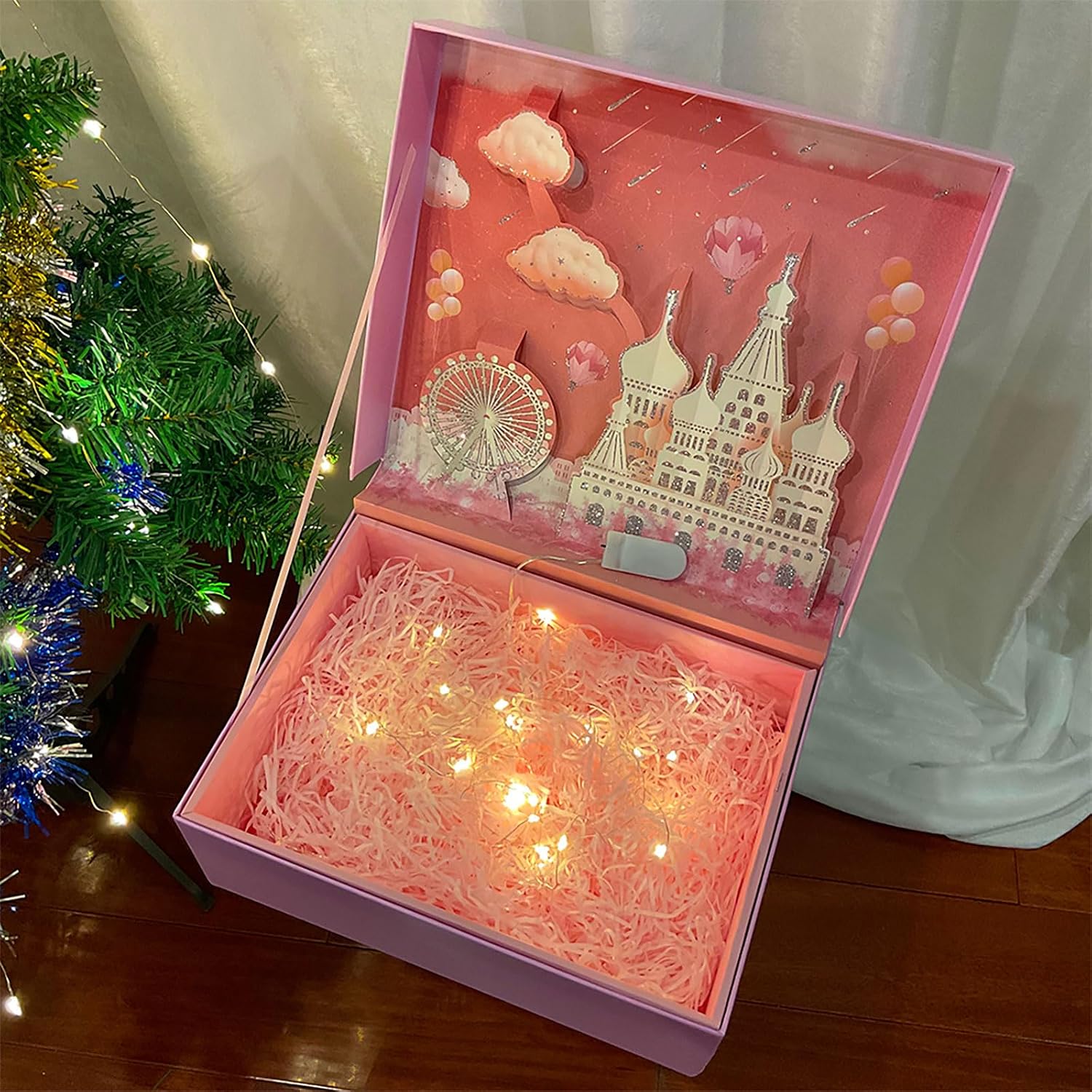 Etinga 20 Pack Fairy Lights Battery Operated String Lights, 10 LED on 3.3ft Silvery Copper Wire，for Flowers Gift Box Wedding Party Christmas Decoration (Warm White, 20 Pack)