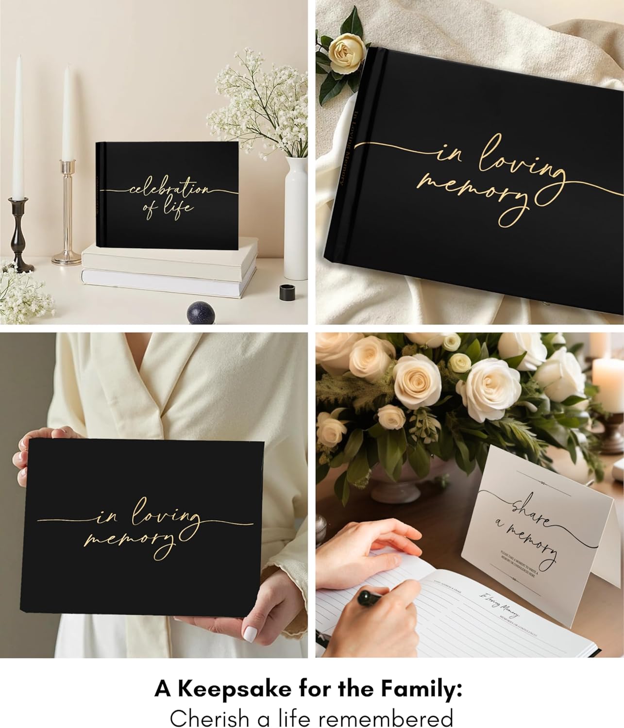 Lamare Funeral Guest Book Memorial Service – Celebration of Life Guest Book