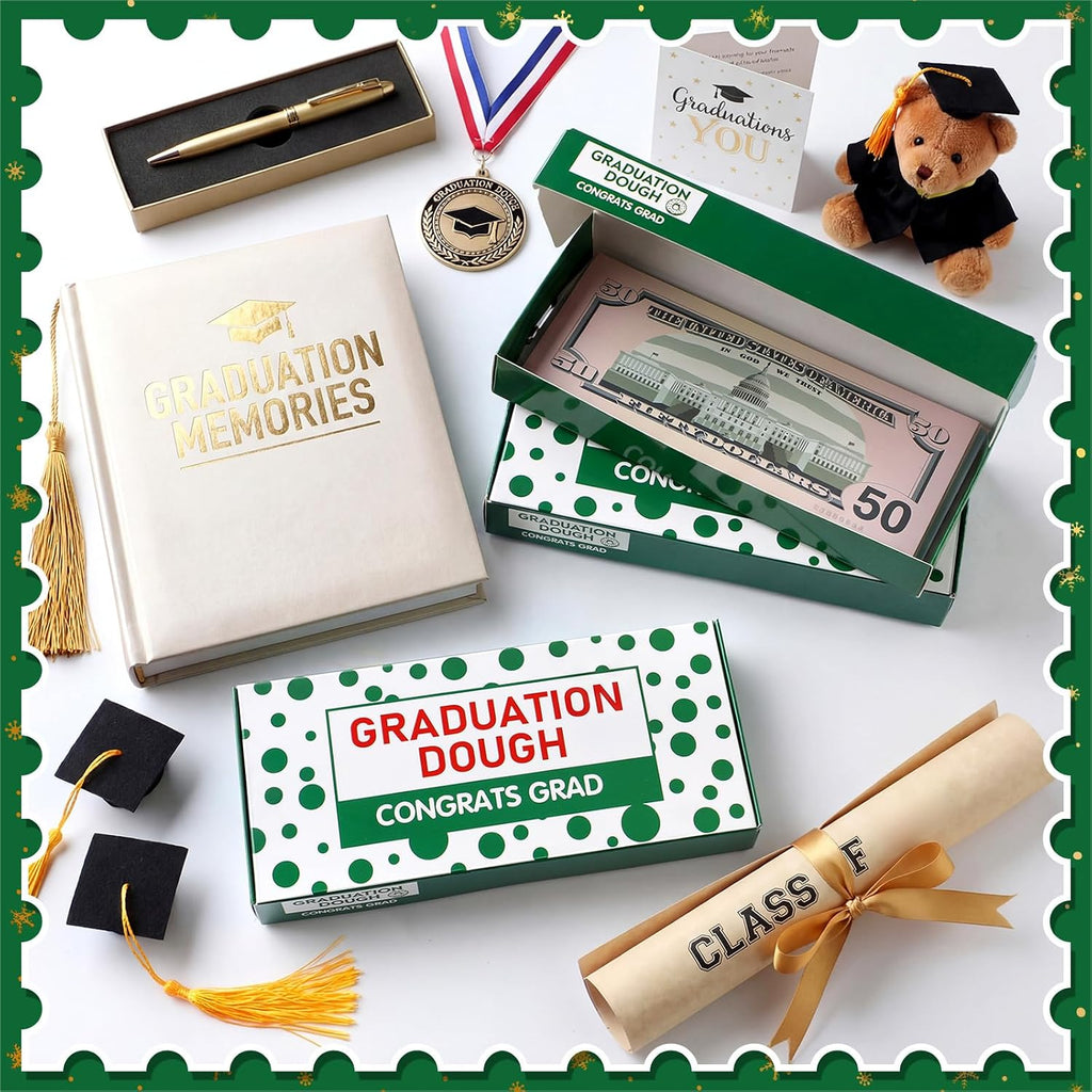 Gilprop 3 Pcs Graduation Gifts 2026 Graduation Money Holder for Cash Gift Donut Money Gift Box Unique Funny Donut Box Cash Gifts for Class of 2026 College University Graduates Women Men