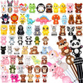 tondiamo 60 pcs 3d animal silicone focal beads, main product view