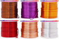 Mandala Crafts 16 Gauge Anodized Aluminum Craft Wire for Jewelry Making – 390 FT Colored Flexible Silver Copper Purple Gold Brown Red Wire - Bendable for Bonsai Armature Crafting Sculpting