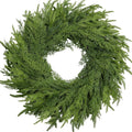 26 inch christmas wreath, christmas wreaths for front, main product view