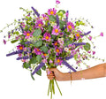 20" artificial flowers bouquet for vase indoor, 6, main product view