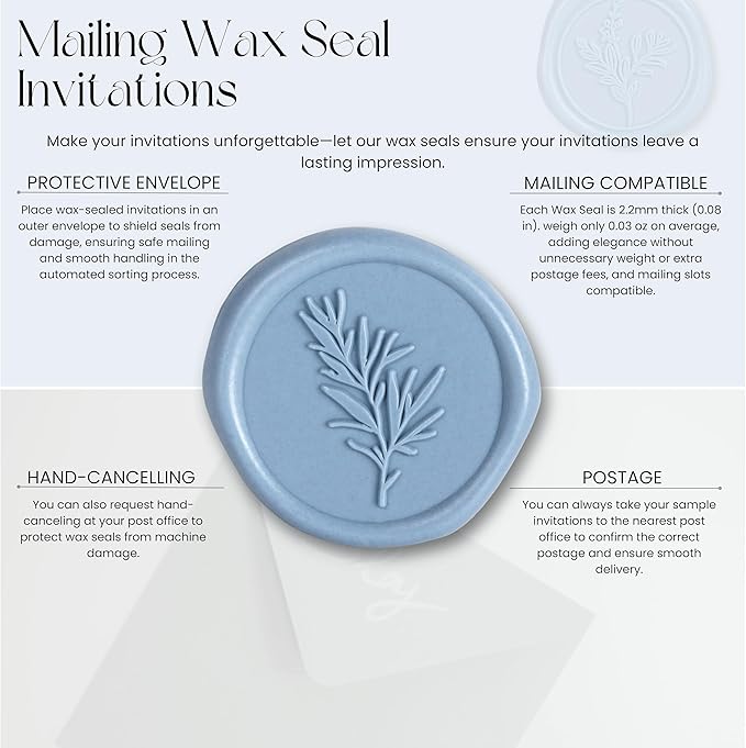 Wax Seal Stickers (60 Pcs, 3 Designs in 1 Pack) Premium Envelope Seal Stickers for Wedding Invitation Envelopes, Adhesive Wax Seals, Perfect for Seating Chart, Gift Wrapping