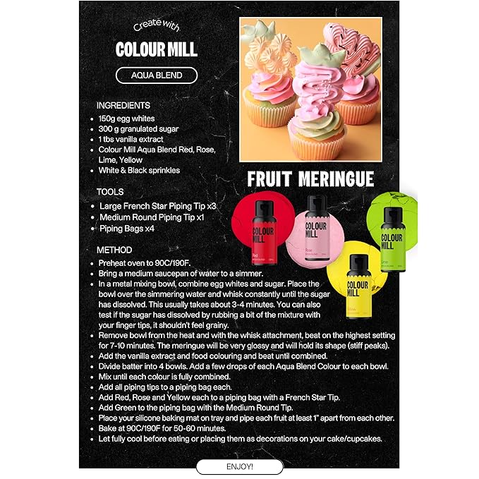 Colour Mill Aqua Blend Water-Based Food Coloring, 20 Milliliters Red