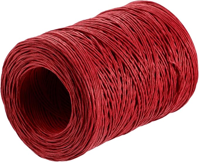 Syhood Floral Vine Bind Wire Rustic Wrapping Wire for Flower Bouquets(Red)