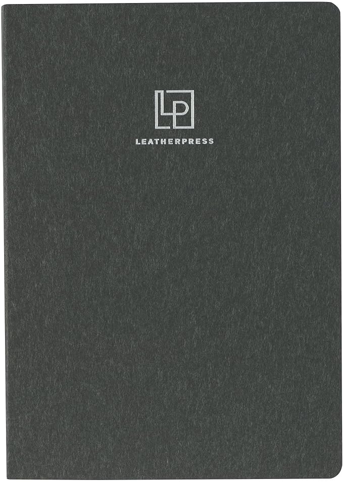 Luxury Leather Refillable Journal/Writing Notebook for Men & Women, Reusable Full-grain Leather Cover, 120gsm Thick Paper, Blank, Dotted, Lined Refills
