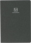 Luxury Leather Refillable Journal/Writing Notebook for Men & Women, Reusable Full-grain Leather Cover, 120gsm Thick Paper, Blank, Dotted, Lined Refills