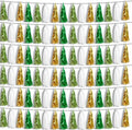 6P Sage-Green Beige-Mint Gold Foil Fringe Metallic Tassel Garland Banner, Tassels Banner Streamers for Parade Floats, Bachelorette, Wedding, Birthday, Christmas, Bridal/Baby Shower Party Decorations
