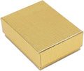 thedisplayguys 100pc cardboard linen paper jewelry gift boxes, main product view