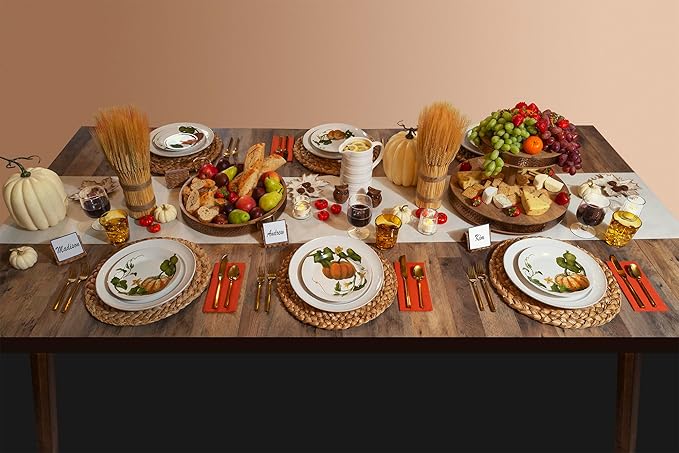 American Homestead Paper Table Runner Roll - 78 ft. Disposable Linen-Like Table Cover Roll - 20 Perforated Table Runners (16" x 48") for Parties, Weddings, and Events - Ivory