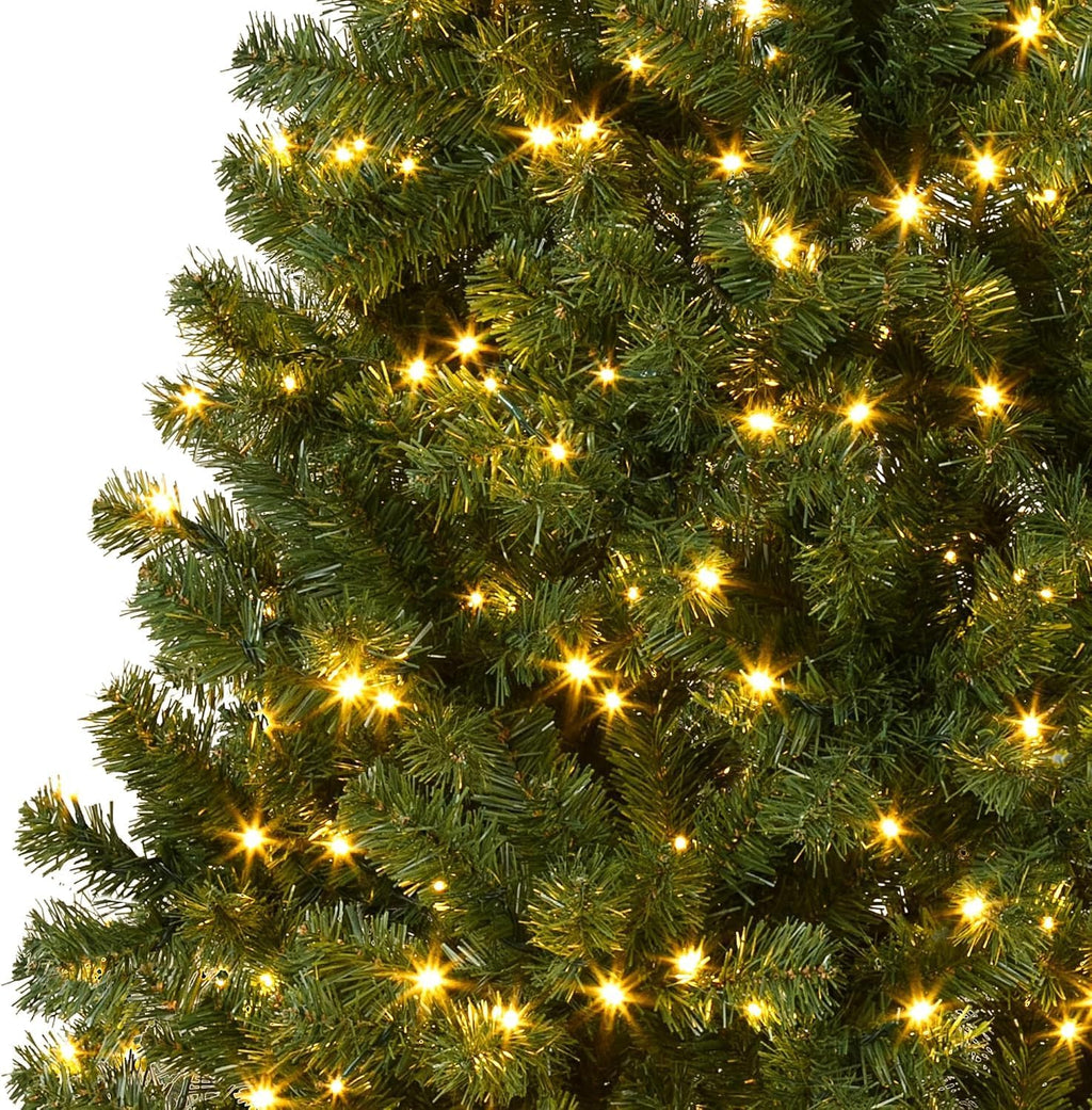 garveehome 6ft prelit artificial christmas tree with 250 on a desk or shelf