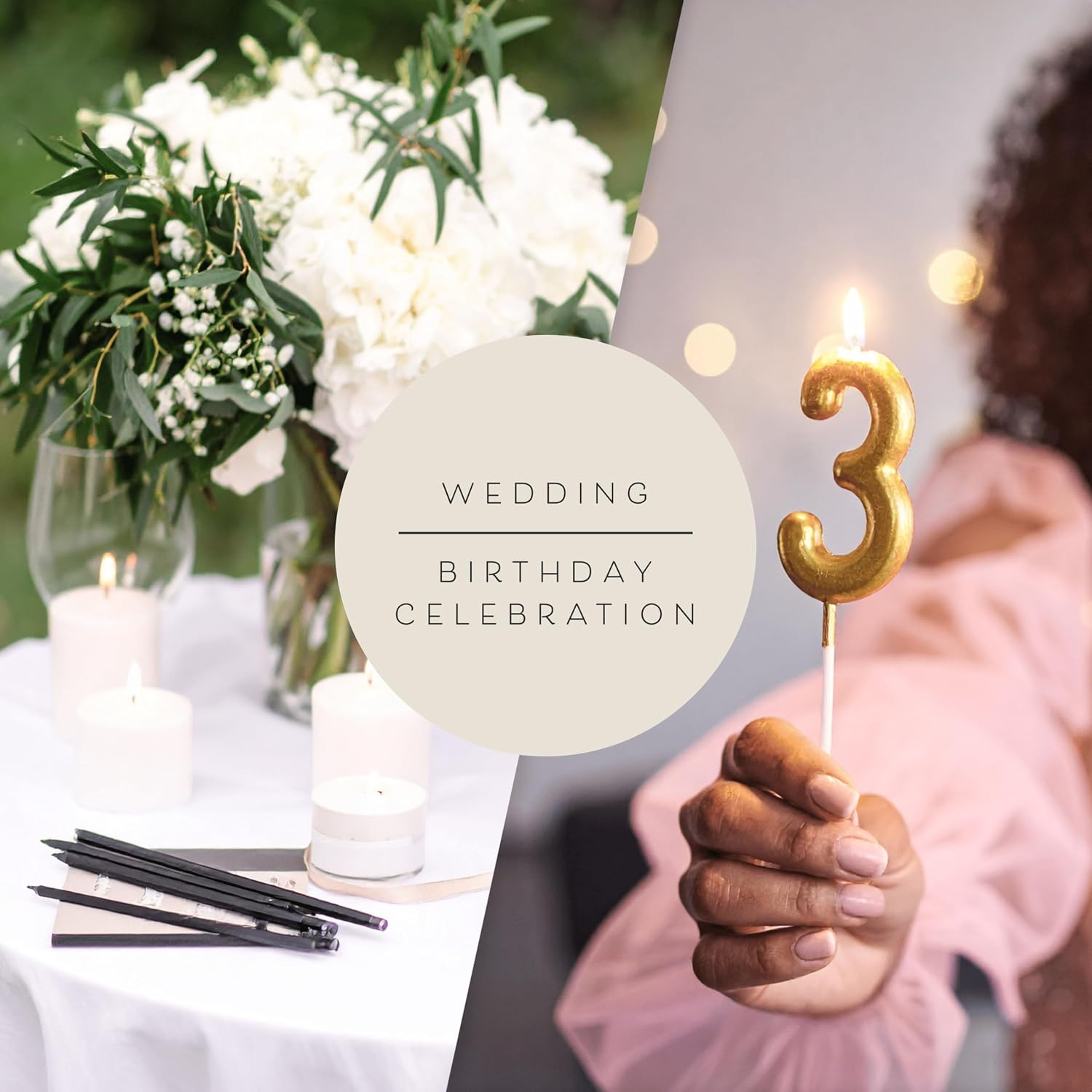 ARTESORI Wedding Guest Book for Reception — Gold-Foiled Ivory Guestbook to Sign in, Elegant Baby Shower Guest Book for Party & Birthday — Photo & Polaroid Guest Book for Wedding & Bridal Shower