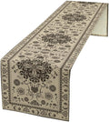 Boho Vintage Elegant Table Runner Farmhouse for Home Farmhouse Kitchen Table Dining Coffee Room Garden Party Wedding Decor 13x108in