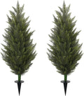 3.6ft fake topiary trees artificial outdoor 2 pcs, main product view