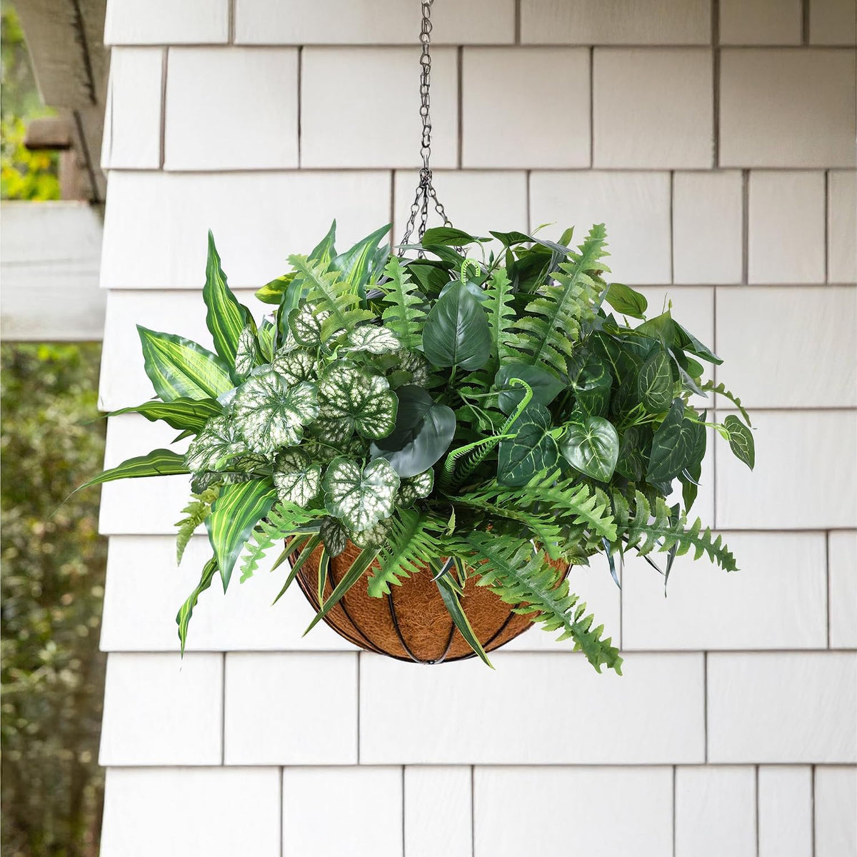 Starttag Artificial Bunches Greenery Plants Fake Plastic Leaves with Stems UV...