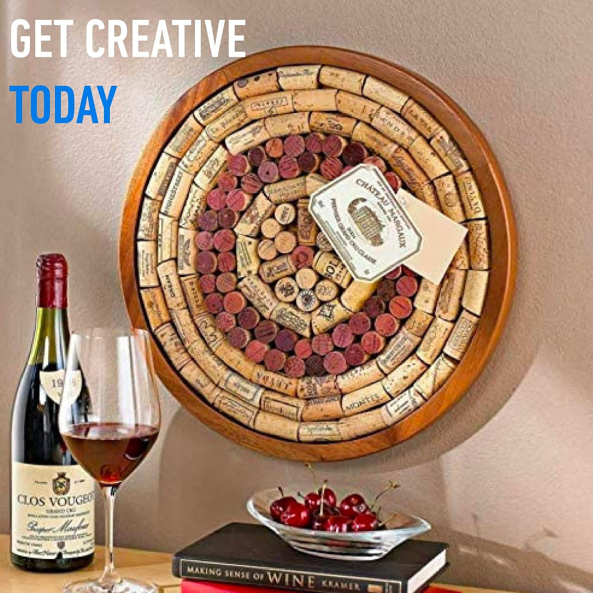 Premium Recycled Corks, Natural Wine Corks From Around the Us - 250 Count